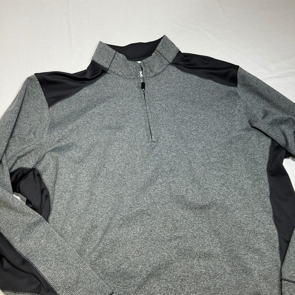 Cutter & Buck Other - Cutter‎ & Buck Half Zip Pullover Athletic Gray Black XL